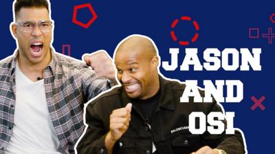 Jason Bell and Osi Umenyiora