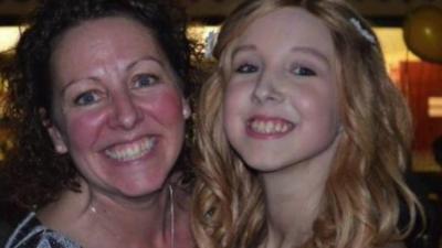 Sarah Griffiths went to her daughter's prom after she died from Ewing Sarcoma in May 2017.