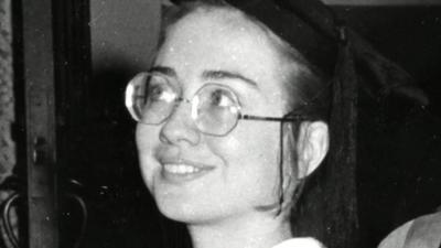 An archive photo of Hillary Clinton