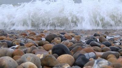 Pebbles on Brighton beach