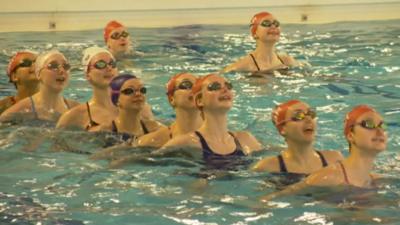 GB synchronised swimming ahead of Rio