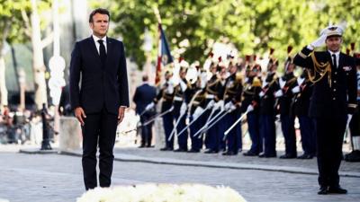 President Macron attends Queen Elizabeth's Platinum Jubilee Celebrations in Paris