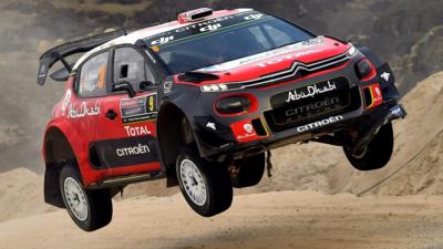 Kris Meeke in action for Citroen