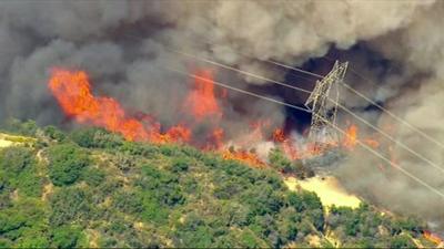 Wildfire in California