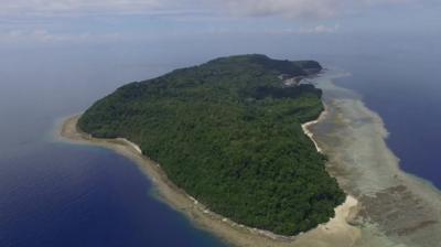 Run Island in Indonesia, which was swapped for Manhatten 350 years ago