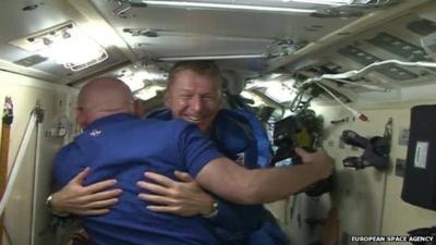 Tim Peake enters International Space Station