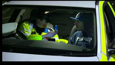 Inside out drug-driving arrest