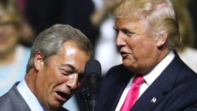 Farage and Trump