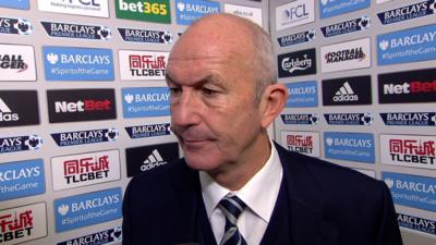 West Brom boss Tony Pulis