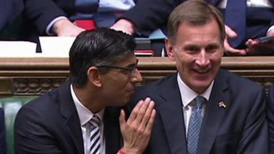 Rishi Sunak and Jeremy Hunt