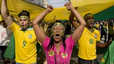 Protesters in Sao Paulo - August 16