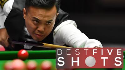 Best five shots: Marco Fu through after beating Mark Allen