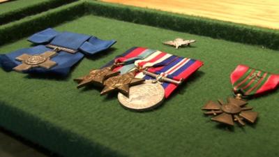 Violette Szabo's medals