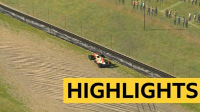 Netherlands' Beitske Visser crashes