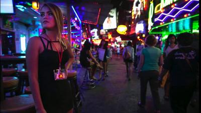 Bangkok's red light district