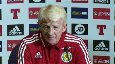 Scotland manager Gordon Strachan