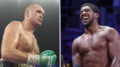 Tyson Fury and Anthony Joshua