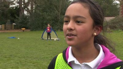 Leicester schoolgirl