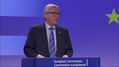 European Commission chief Jean-Claude Juncker