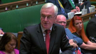 Shadow chancellor John McDonnell