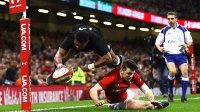 Wales v New Zealand Rugby Union