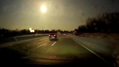 A meteor in Michigan.