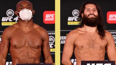 kamaru Usman and Jorge Masvidal