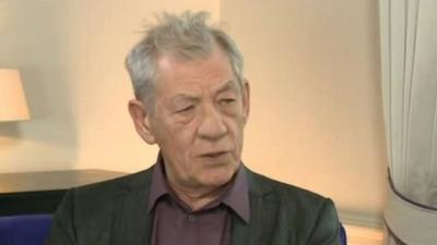 Sir Ian McKellen made the comments on BBC Breakfast