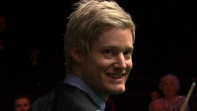 UK Championship: Robertson wins after 145 break