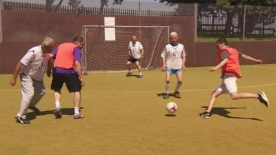 Walking football