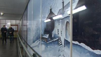 Underpass at Wakefield Kirkgate station