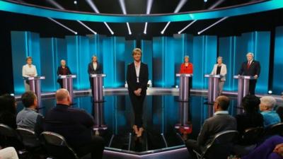 The ITV debate panel