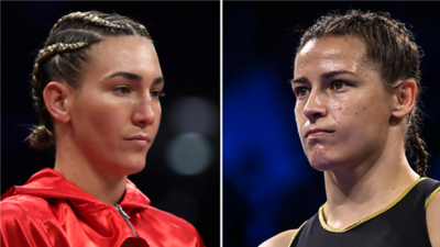 Mikaela Mayer and Katie Taylor