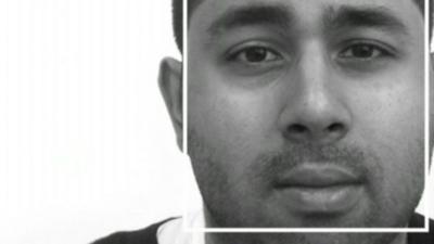 BBC Click's Omar Mehtab using the Biometric Mirror algorithm