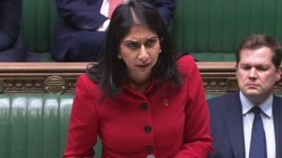 Home secretary Suella Braverman