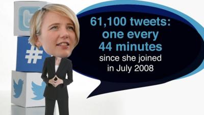 Labour's Stella Creasy is among MPs most frequently found on Twitter