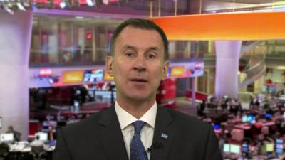 Jeremy Hunt on BBC Breakfast