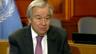 UN Secretary General Guterres