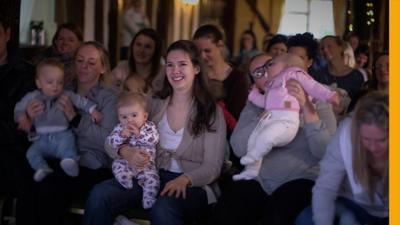 Comedy show welcomes screaming babies