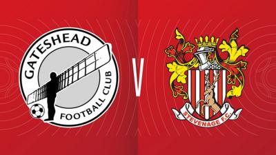 Gateshead v Stevenage