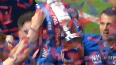 Inverness Caledonian Thistle lift the Scottish Cup