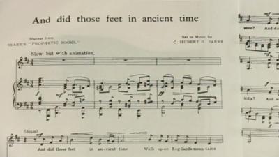 Jerusalem sheet music