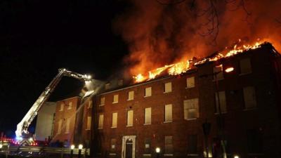 Fire at Bedford Health Village