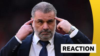 Tottenham boss Ange Postecoglou