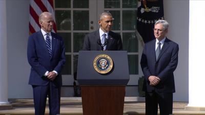 Biden, Obama and Merrick Garland