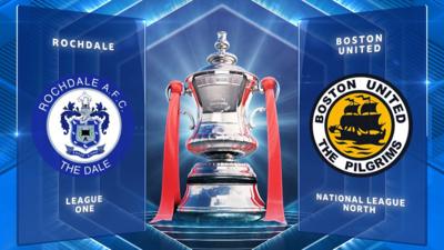 Rochdale v Boston United