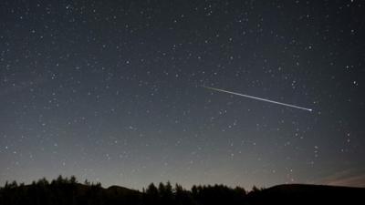 Perseid shower 2016