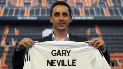 Gary Neville at Valencia