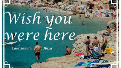 Ibiza postcard