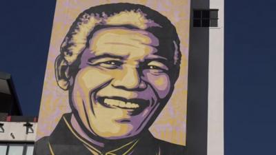 Nelson Mandela artwork